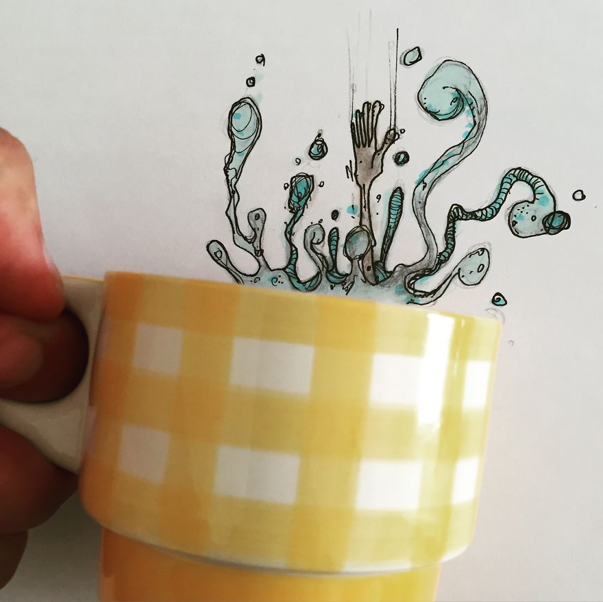 Crazy Creatures Having Fun In My Kitchen Crazy Creatures Having Fun In My Kitchen