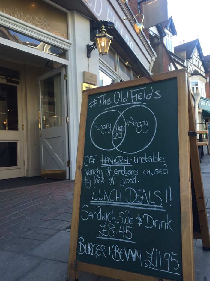 100 Of The Funniest Bar &#038; Cafe Chalkboard Signs Ever