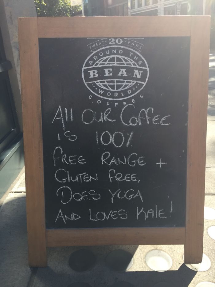 100 Of The Funniest Bar &#038; Cafe Chalkboard Signs Ever