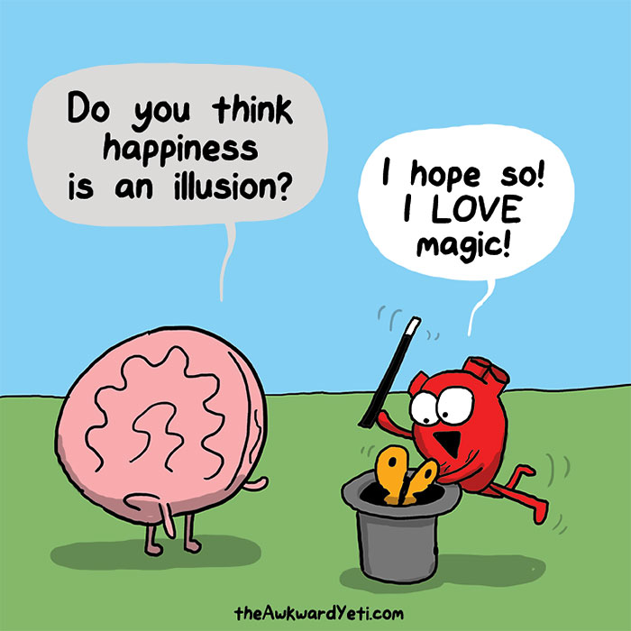 Heart Vs. Brain: Funny Webcomic Shows Constant Battle Between Our Intellect And Emotions