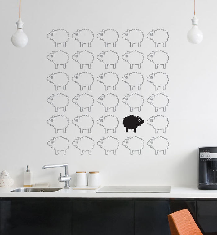 70 Creative Stickers That Make Your Wall Look Magical 70 Creative Stickers That Make Your Wall Look Magical