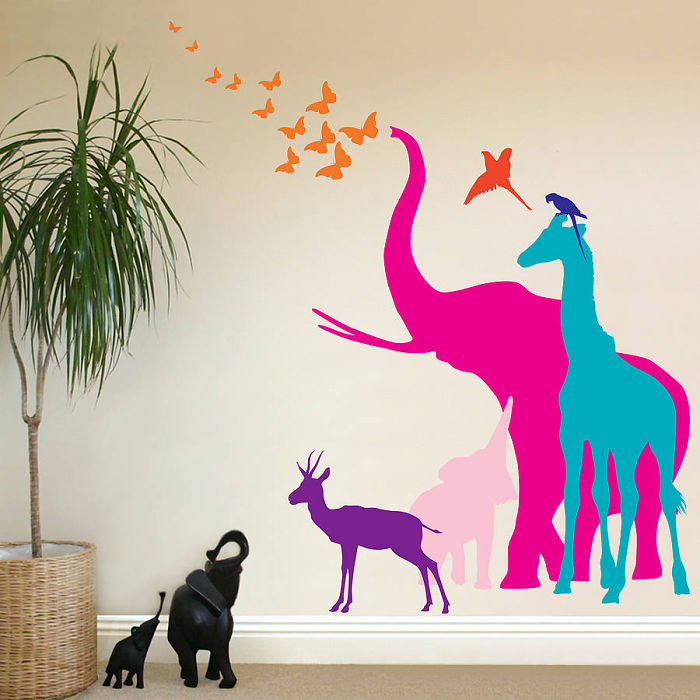 70 Creative Stickers That Make Your Wall Look Magical 70 Creative Stickers That Make Your Wall Look Magical