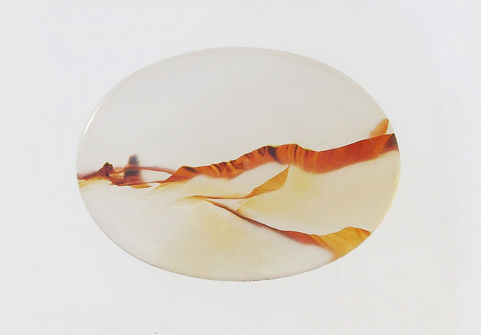 Agate Crystals Look Like Tiny Landscape Photos Agate Crystals Look Like Tiny Landscape Photos