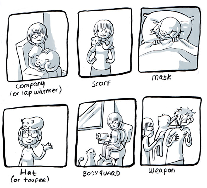 58 Funny Comics Reveal The Reality Of Owning A Cat 58 Funny Comics Reveal The Reality Of Owning A Cat