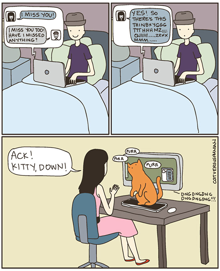 58 Funny Comics Reveal The Reality Of Owning A Cat 58 Funny Comics Reveal The Reality Of Owning A Cat