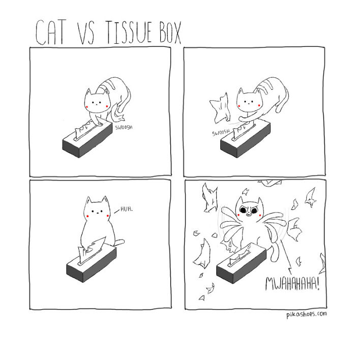 58 Funny Comics Reveal The Reality Of Owning A Cat 58 Funny Comics Reveal The Reality Of Owning A Cat