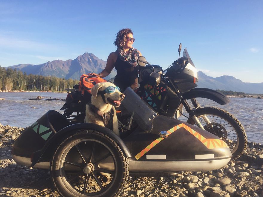I Motorbiked 6,000 Miles To Alaska With My Dog And We’re Still Going I Motorbiked 6,000 Miles To Alaska With My Dog And We’re Still Going
