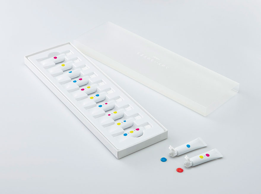 Japanese Designers Create Nameless Paints To Change The Way Kids Learn Colors