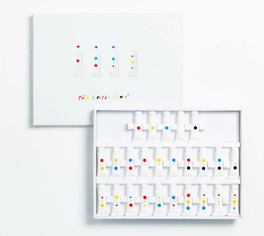 Japanese Designers Create Nameless Paints To Change The Way Kids Learn Colors