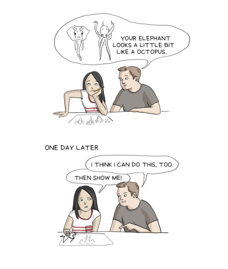 I Make Comics About My Struggle While Learning To Draw I Make Comics About My Struggle While Learning To Draw