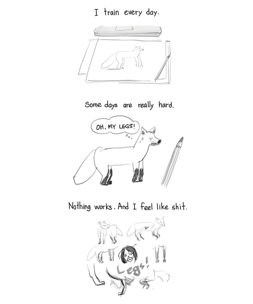 I Make Comics About My Struggle While Learning To Draw I Make Comics About My Struggle While Learning To Draw