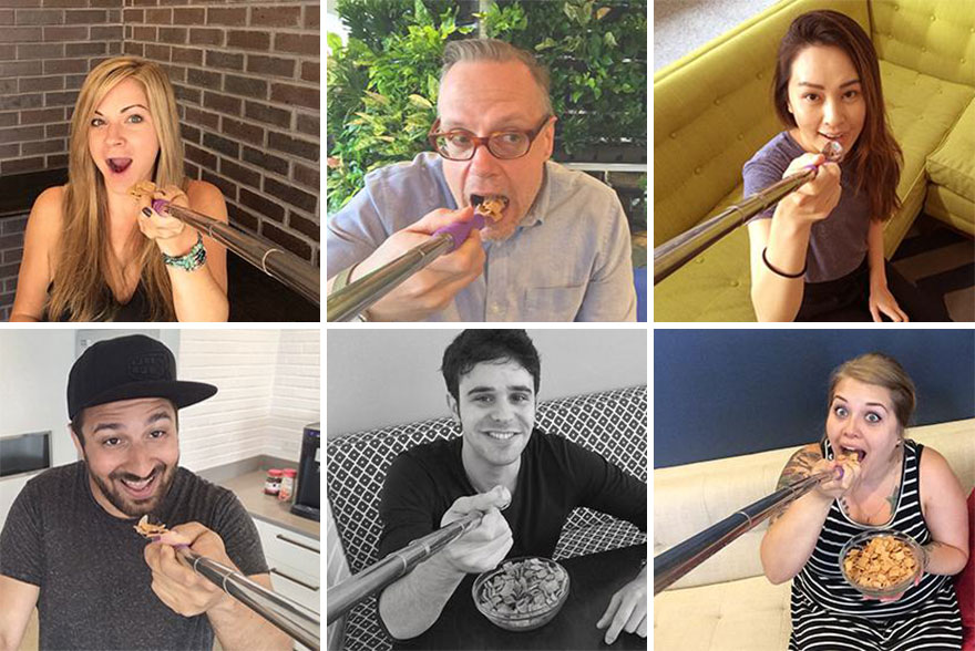This Selfie Spoon Lets You Take Photos While Eating This Selfie Spoon Lets You Take Photos While Eating