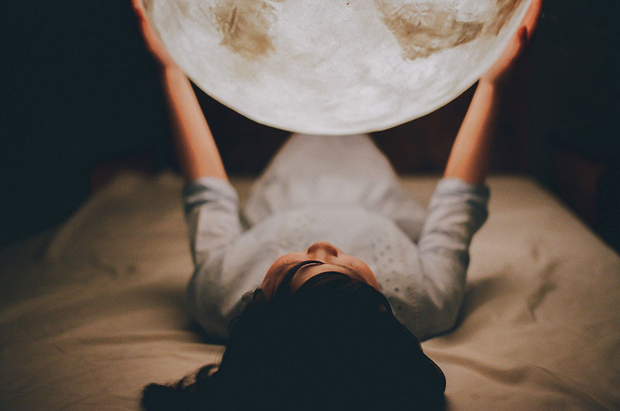 Luna Lamp Brings The Moon Into Your Room Luna Lamp Brings The Moon Into Your Room