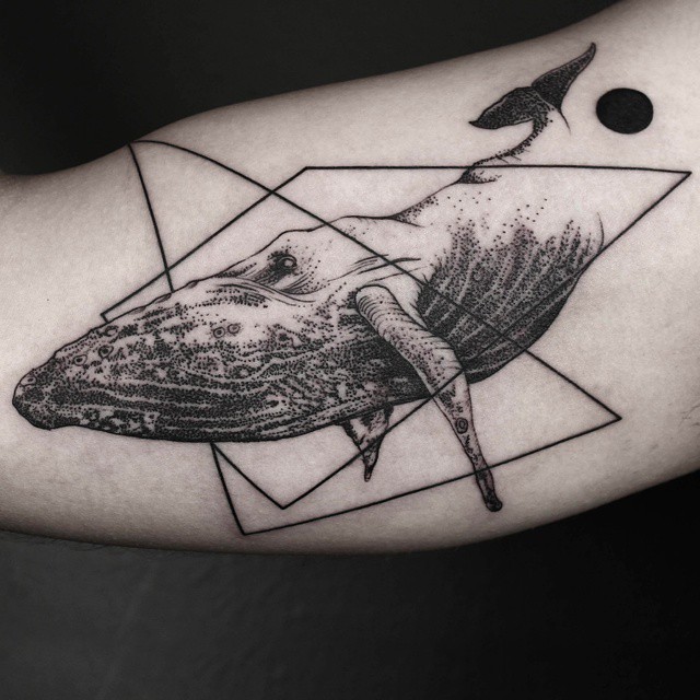 Geometric Tattoos By Turkish Artist Okan Uçkun