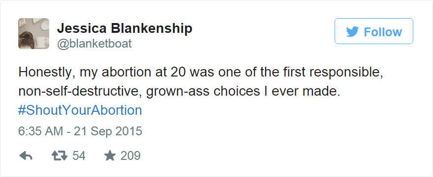 Women Tweet Their Abortion Stories Using #ShoutYourAbortion Hashtag To Defend Their Right To Choose