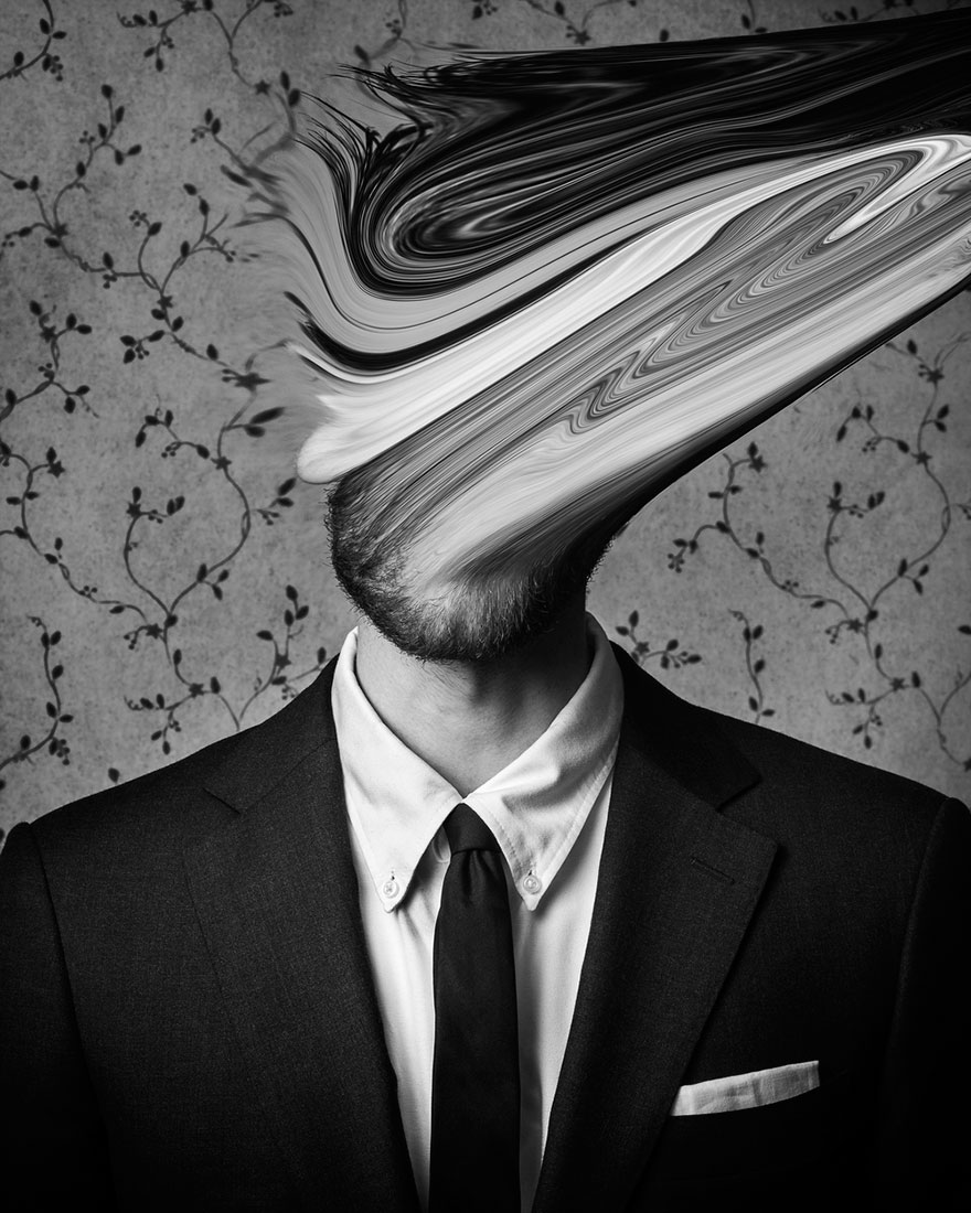 Photographer Documents His Own Depression In Dark Self-Portraits