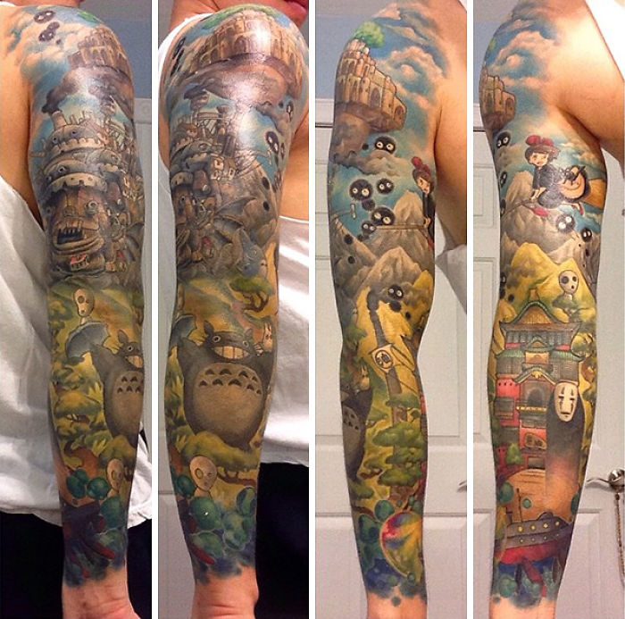 61 Studio Ghibli Tattoos Inspired By Miyazaki Films