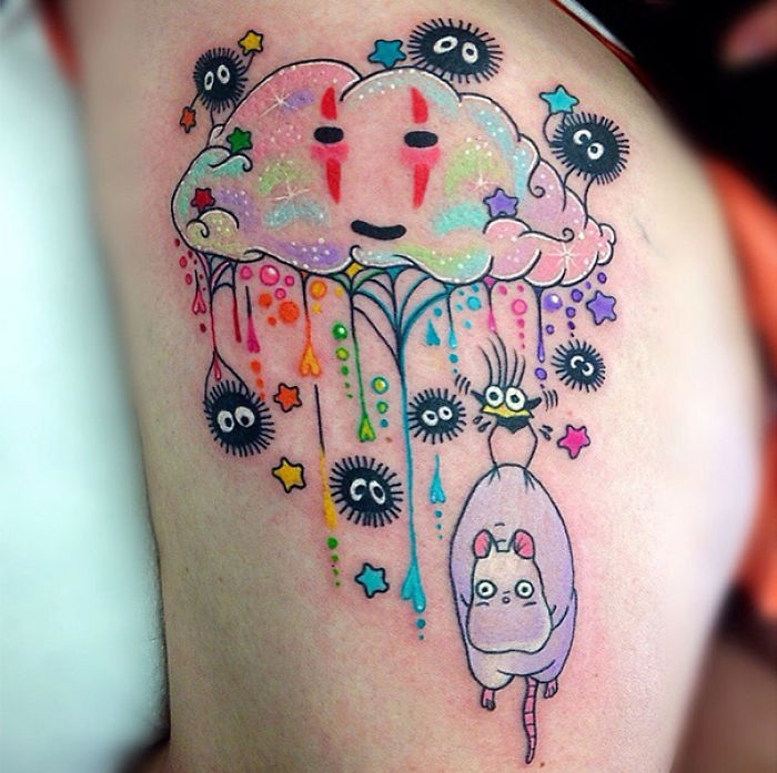 61 Studio Ghibli Tattoos Inspired By Miyazaki Films