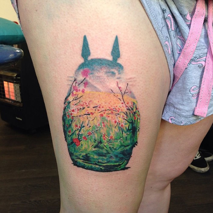 61 Studio Ghibli Tattoos Inspired By Miyazaki Films