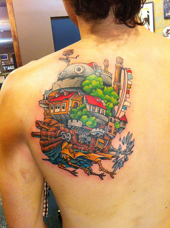 61 Studio Ghibli Tattoos Inspired By Miyazaki Films