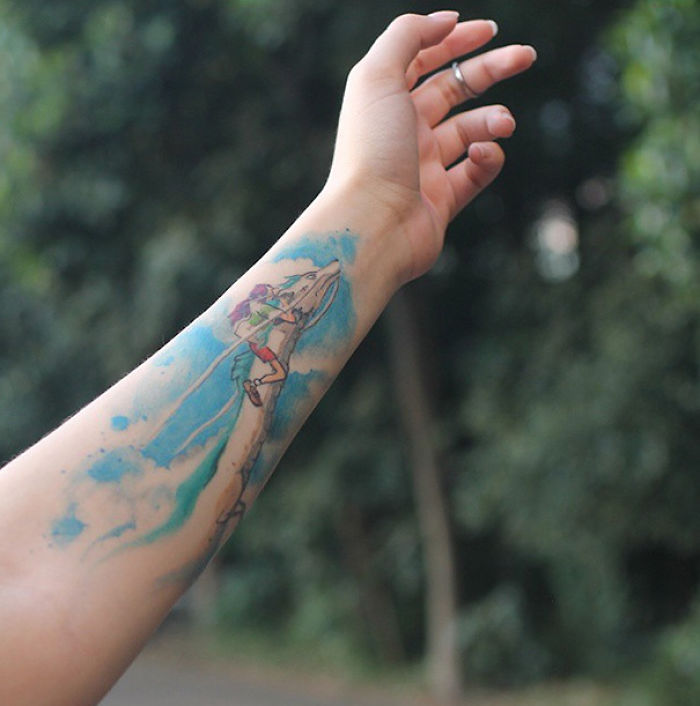 61 Studio Ghibli Tattoos Inspired By Miyazaki Films