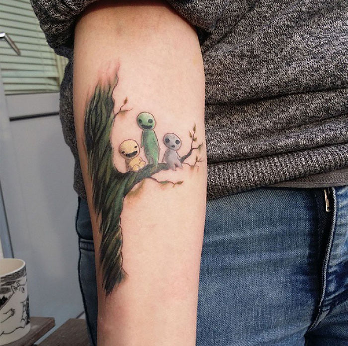 61 Studio Ghibli Tattoos Inspired By Miyazaki Films