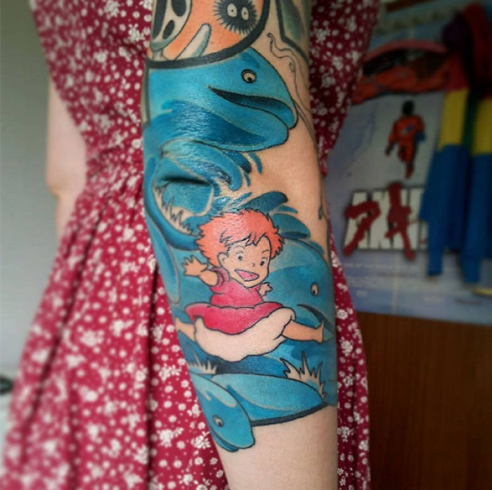 61 Studio Ghibli Tattoos Inspired By Miyazaki Films