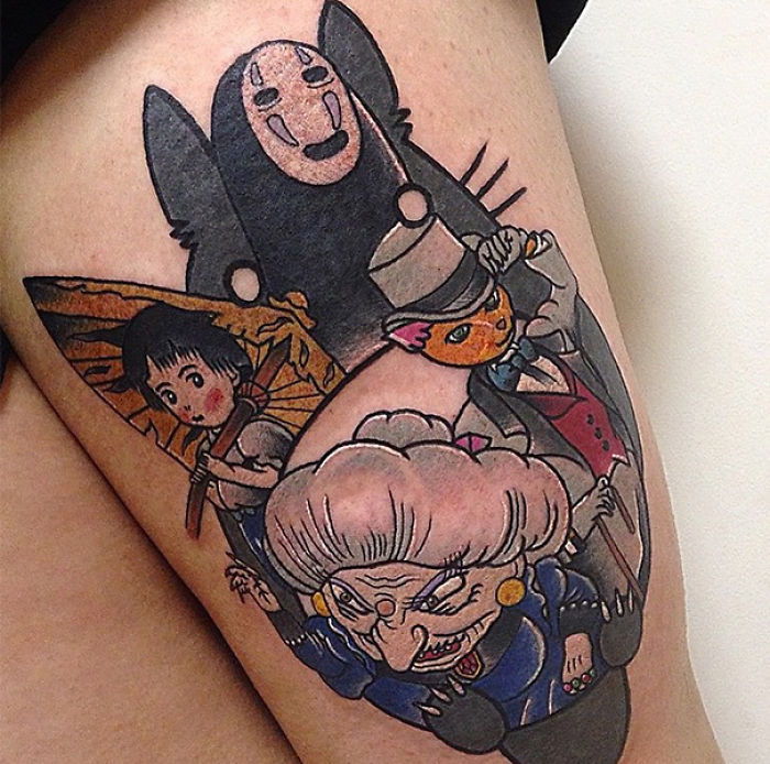 61 Studio Ghibli Tattoos Inspired By Miyazaki Films