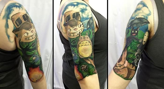 61 Studio Ghibli Tattoos Inspired By Miyazaki Films