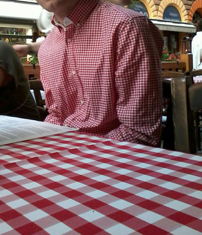 92 People Who Accidentally Dressed Like Their Surroundings