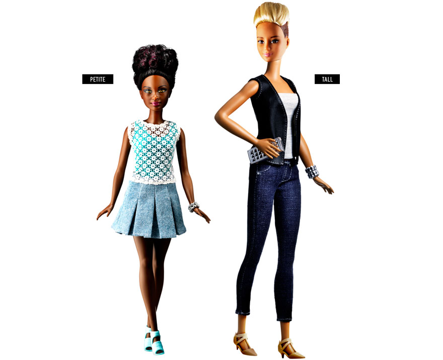 Barbie Releases 3 New Dolls With Realistic Body Shapes Barbie Releases 3 New Dolls With Realistic Body Shapes