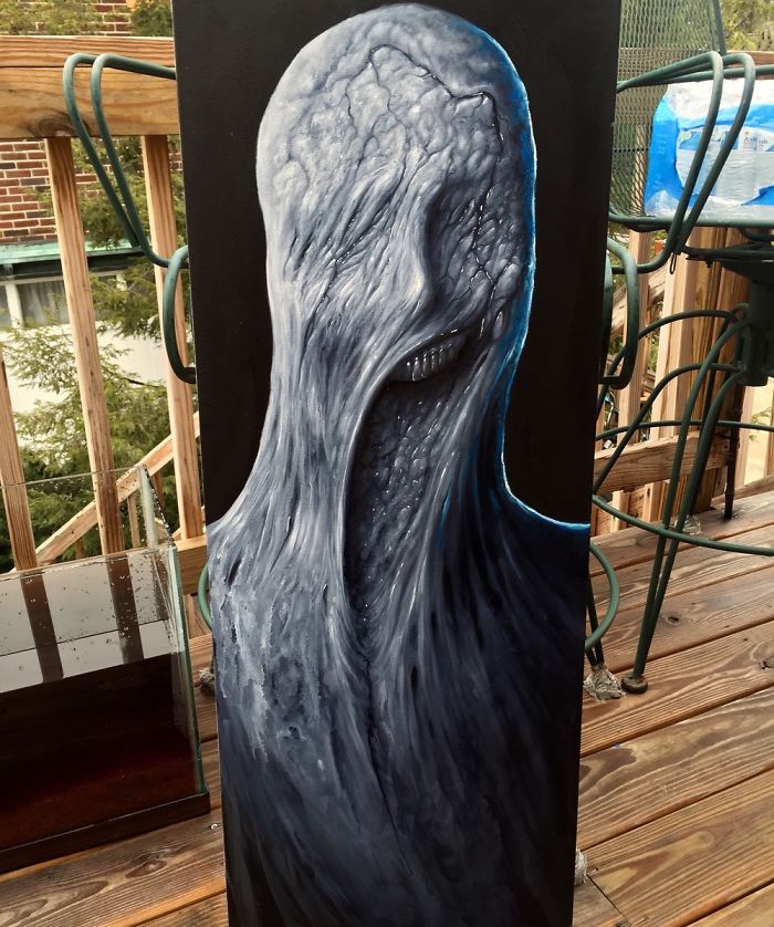 My Latest Horror Paintings Created With Oil