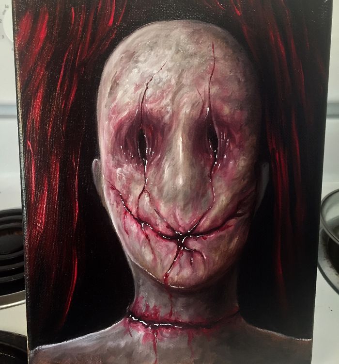 My Latest Horror Paintings Created With Oil