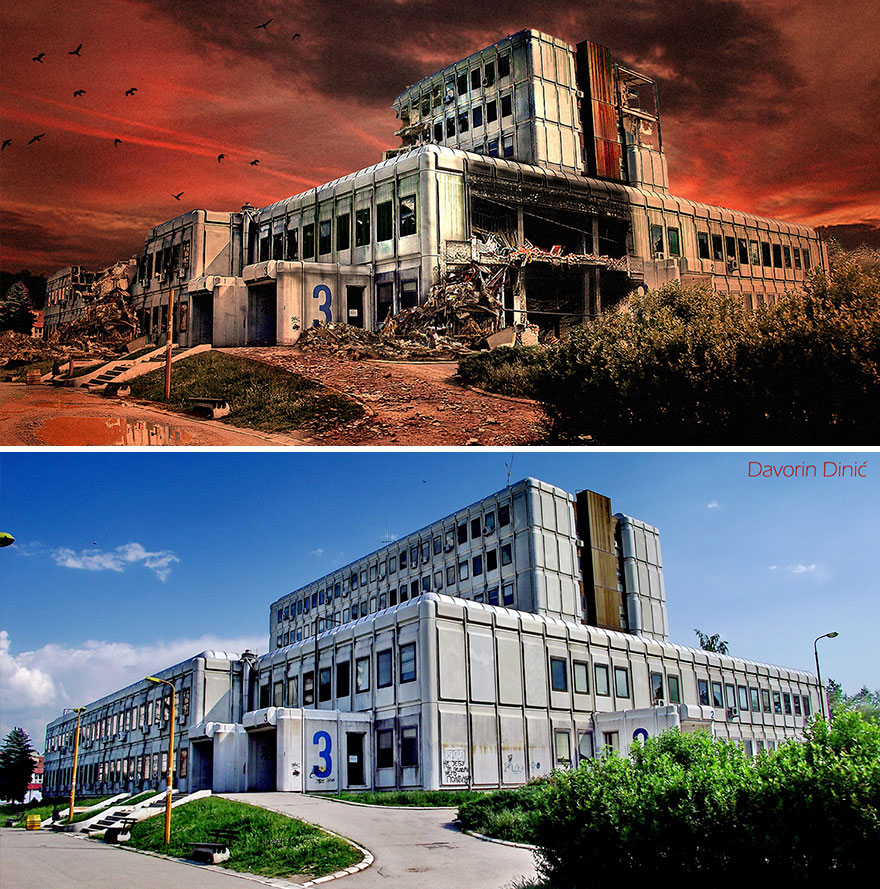 I Imagined How My Hometown Nis, Serbia Would Look After The Apocalypse