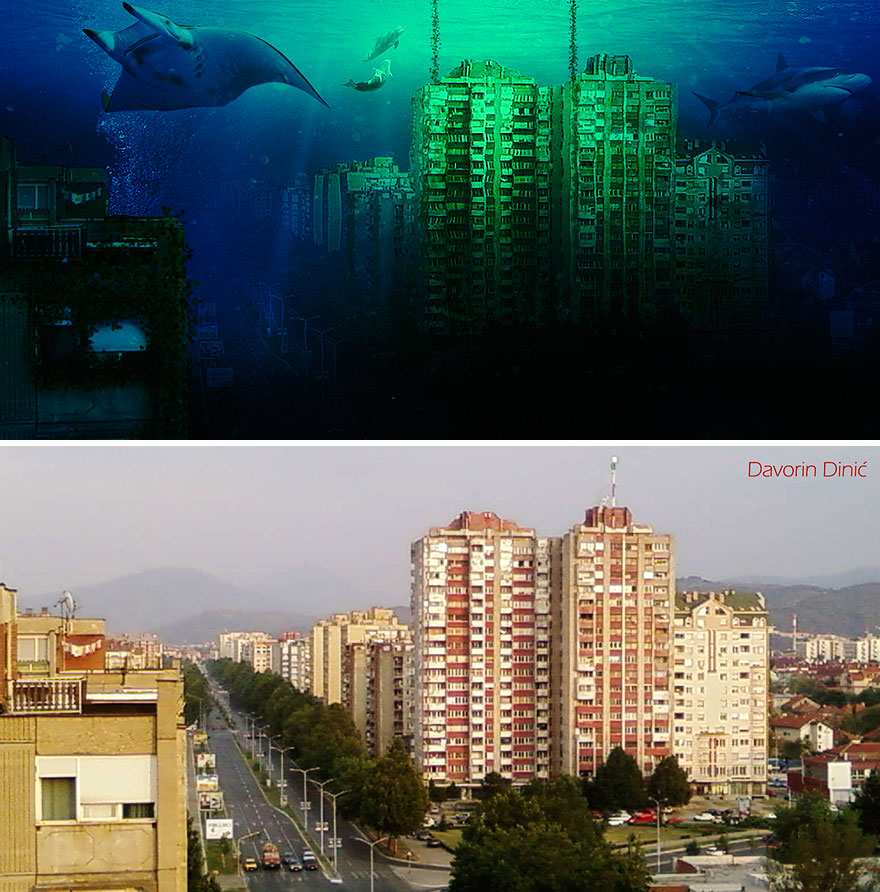 I Imagined How My Hometown Nis, Serbia Would Look After The Apocalypse I Imagined How My Hometown Nis, Serbia Would Look After The Apocalypse