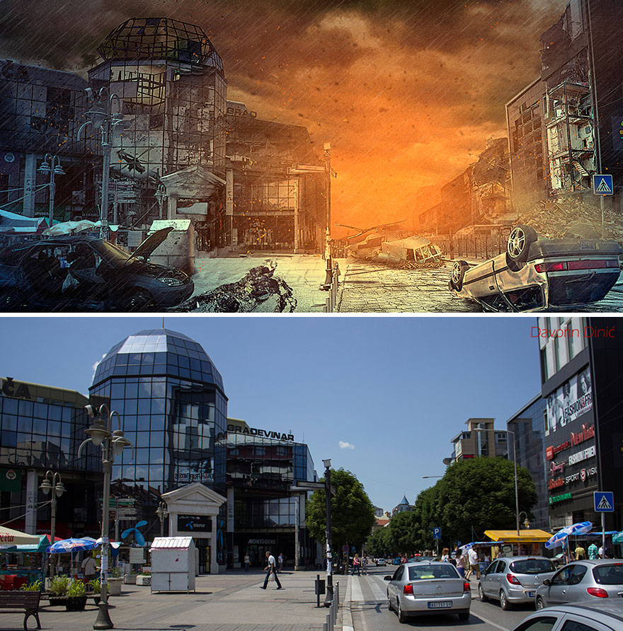 I Imagined How My Hometown Nis, Serbia Would Look After The Apocalypse I Imagined How My Hometown Nis, Serbia Would Look After The Apocalypse