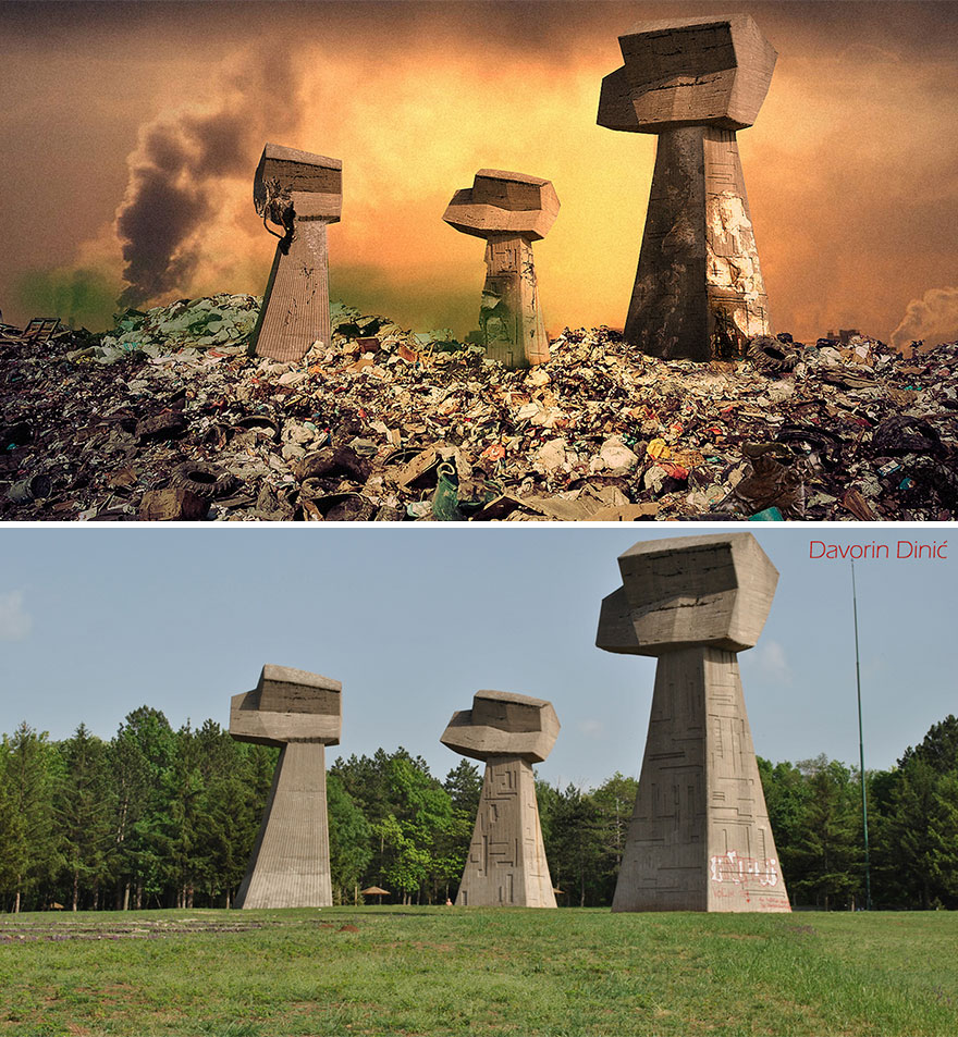 I Imagined How My Hometown Nis, Serbia Would Look After The Apocalypse I Imagined How My Hometown Nis, Serbia Would Look After The Apocalypse