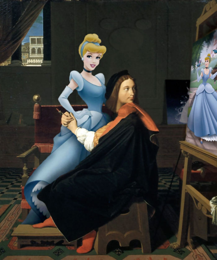 23 Classical Paintings Reimagined With Cartoon Characters 23 Classical Paintings Reimagined With Cartoon Characters