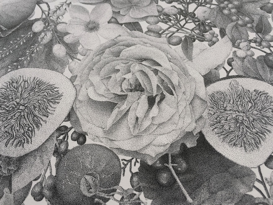 7 Million Dots And 370 Hours Later, I Present My Piece Called ‘Autumn’ 7 Million Dots And 370 Hours Later, I Present My Piece Called ‘Autumn’