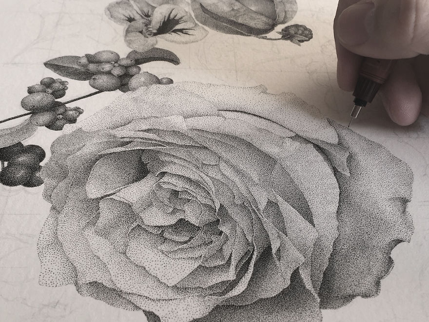 7 Million Dots And 370 Hours Later, I Present My Piece Called ‘Autumn’ 7 Million Dots And 370 Hours Later, I Present My Piece Called ‘Autumn’