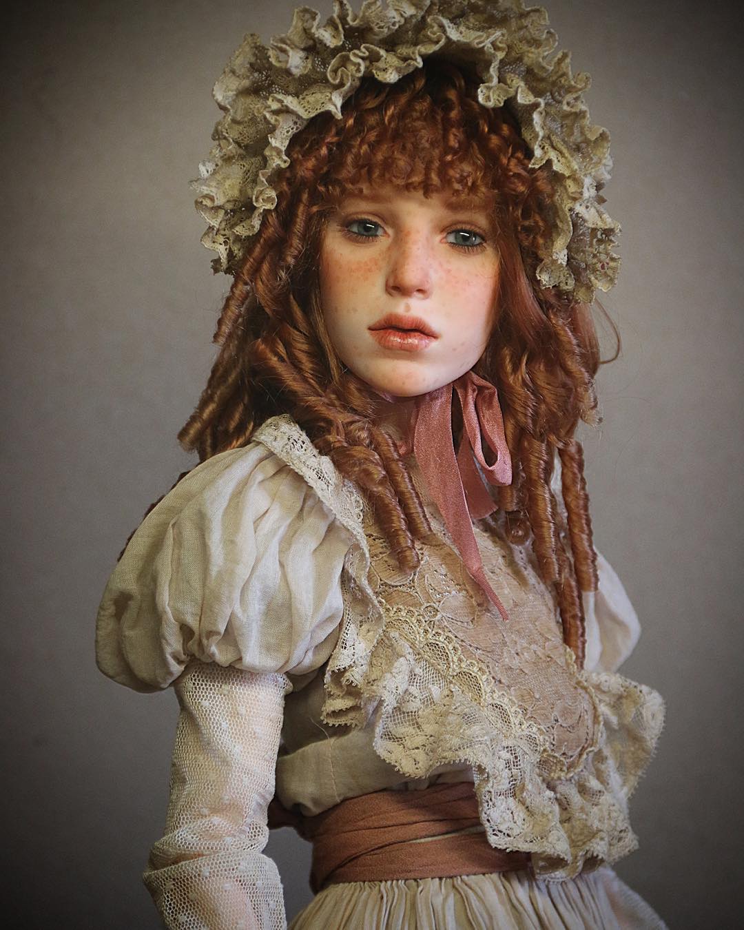 Russian Artist Creates Stunningly Realistic Doll Faces That’ll Make Your Skin Crawl