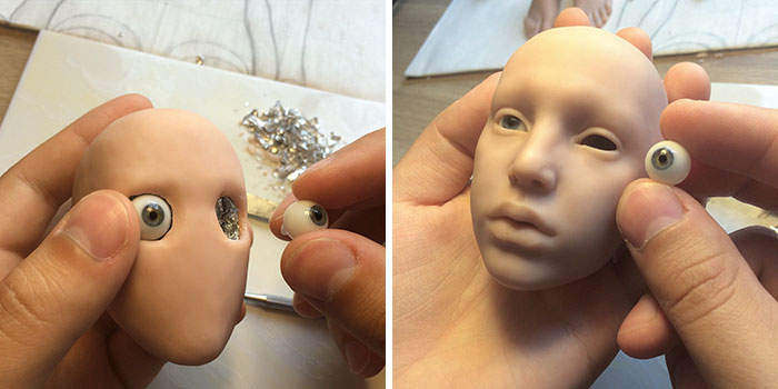 Russian Artist Creates Stunningly Realistic Doll Faces That’ll Make Your Skin Crawl