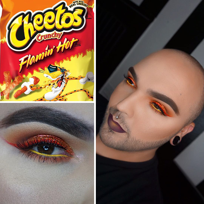 Instagrammer Perfectly Matches Makeup To His Snacks