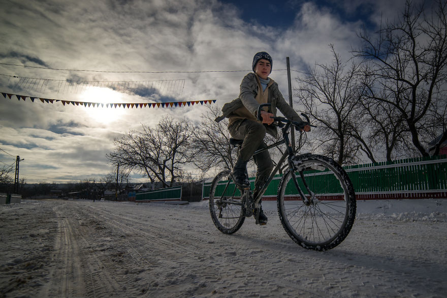 A Glimpse Of The Romanian Winter, Like In The Old Days