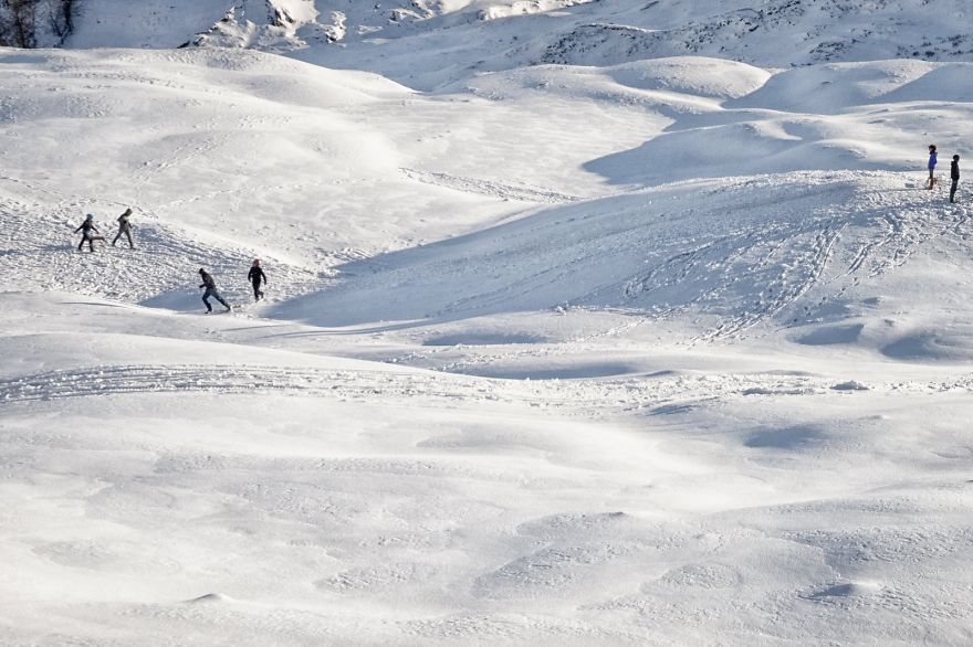 A Glimpse Of The Romanian Winter, Like In The Old Days