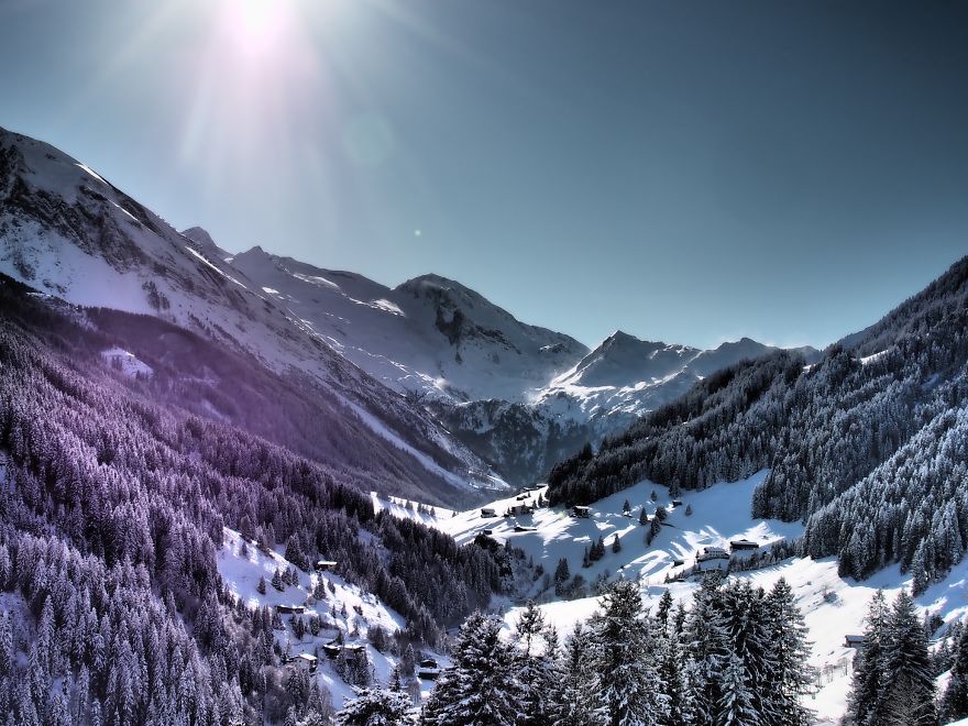 I Finally Took My Camera Out While Skiing The Alpes