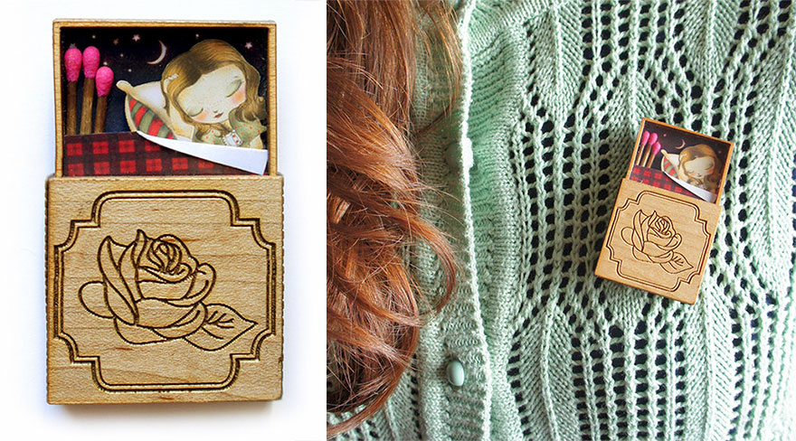 We Create Fairy-Tale Inspired Necklaces With Tiny Scenes Inside