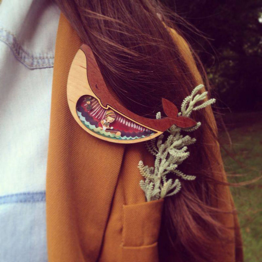 We Create Fairy-Tale Inspired Necklaces With Tiny Scenes Inside