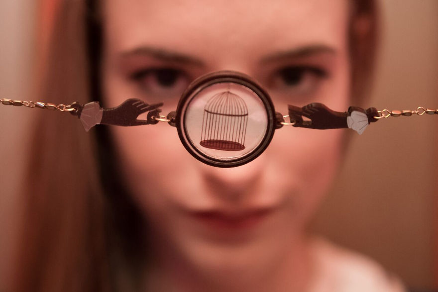 We Create Fairy-Tale Inspired Necklaces With Tiny Scenes Inside