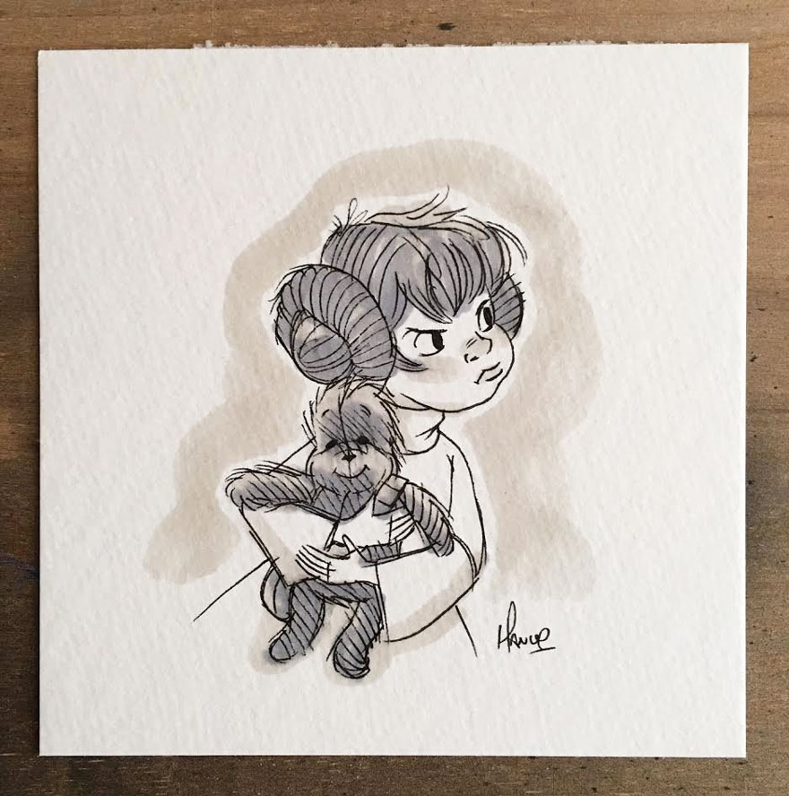 Star Wars Characters Reimagined As Winnie The Pooh And Friends